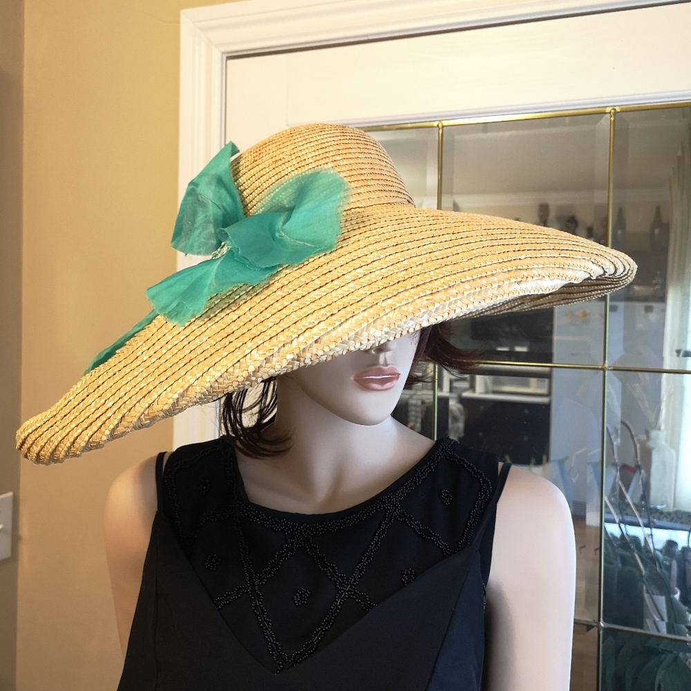 Designer Straw Hat - Picture 3 of 10